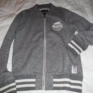 ROOTS varsity zip fleece